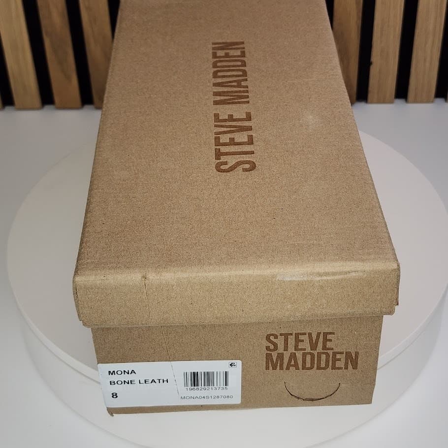 NEW - Steve Madden Mona Women’s Slingback Footbed Sandals Leather - Size 8 - Thumbnail 7