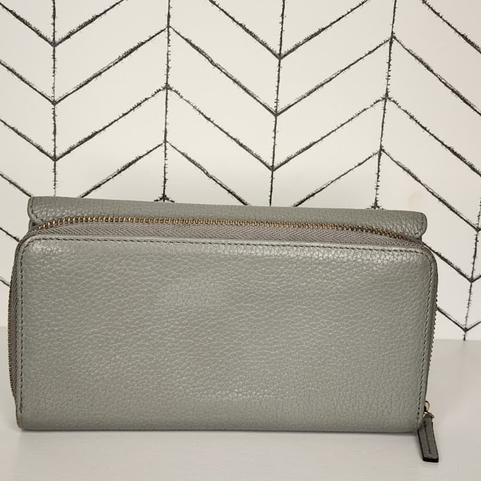 Gucci Leather Long Tri-fold Wallet - Thumbnail 6