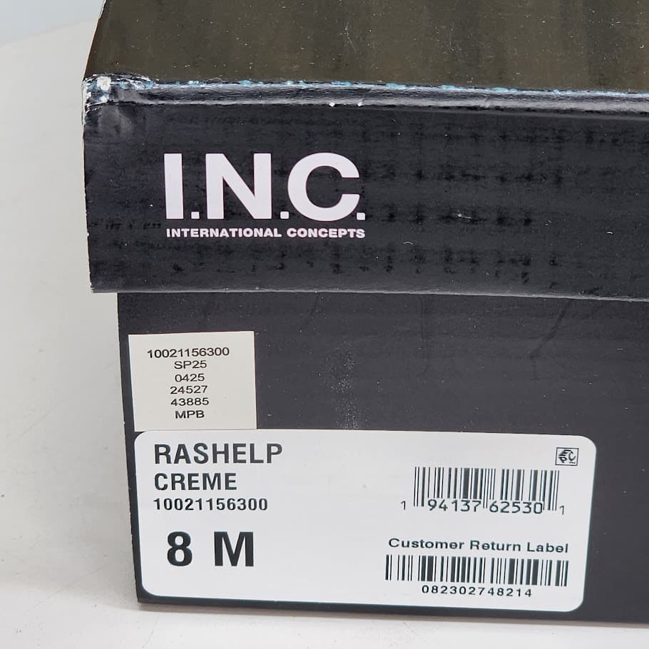 NEW - INC International Concepts Rashel Women’s Sculptural Heel Sandals Size 8 - Thumbnail 10