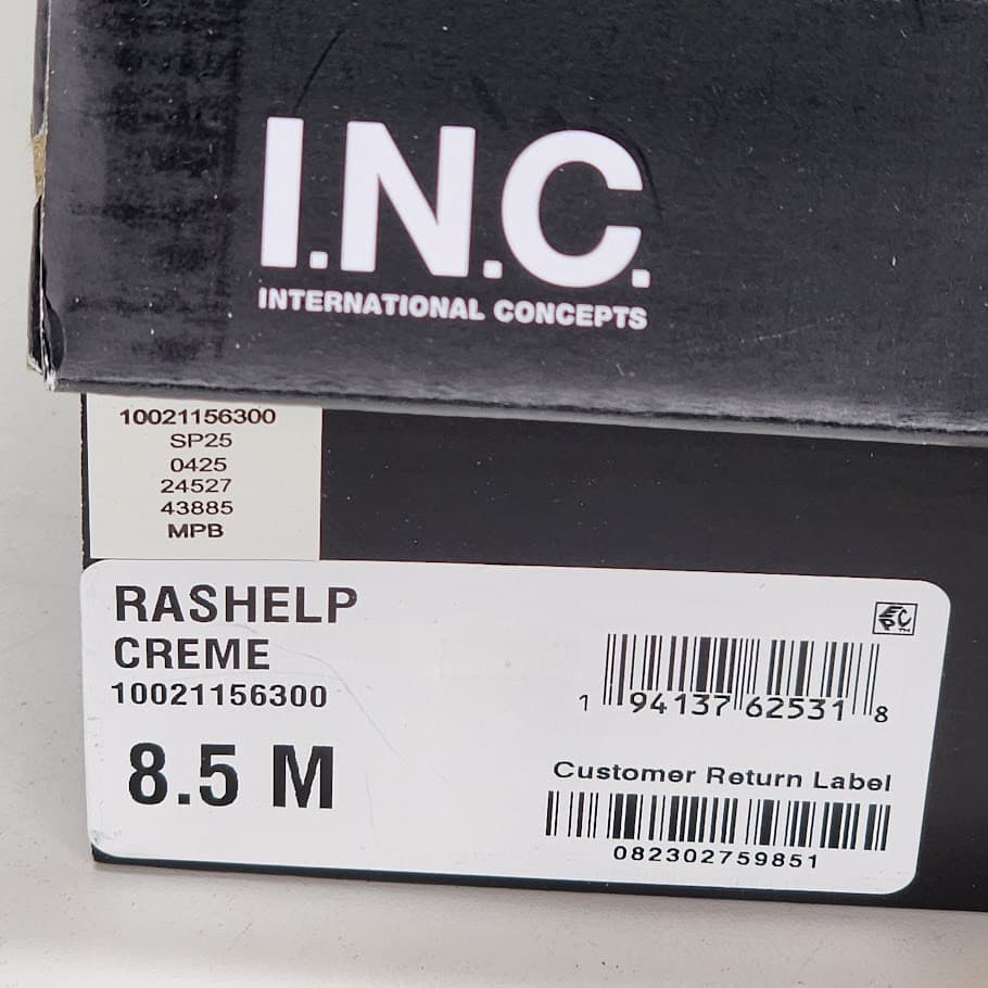 NEW - INC International Concepts Rashel Women’s Sculptural Heel Sandals Size 8.5 - Thumbnail 10