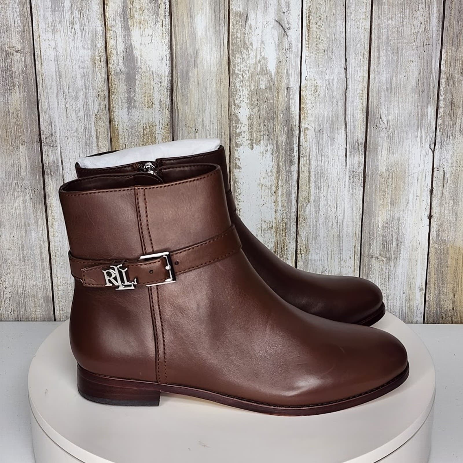 New - Lauren Ralph Lauren Women's Brooke Casual Booties - Size 6 B - Thumbnail 2