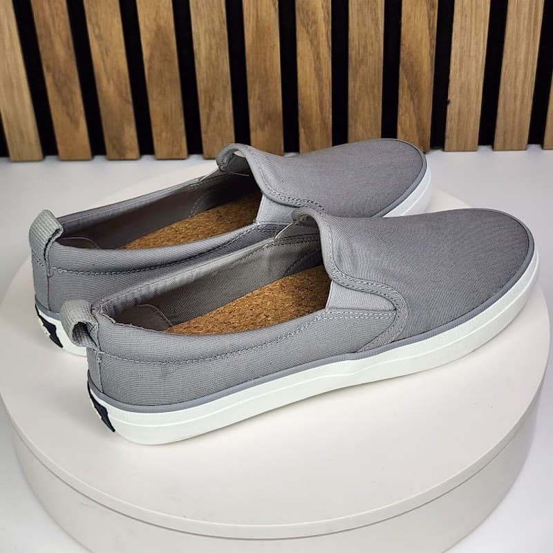 NEW - Sperry Crest Twin Gore Seacycled Women’s Canvas Slip On Sneakers Size 8.5 - Thumbnail 2