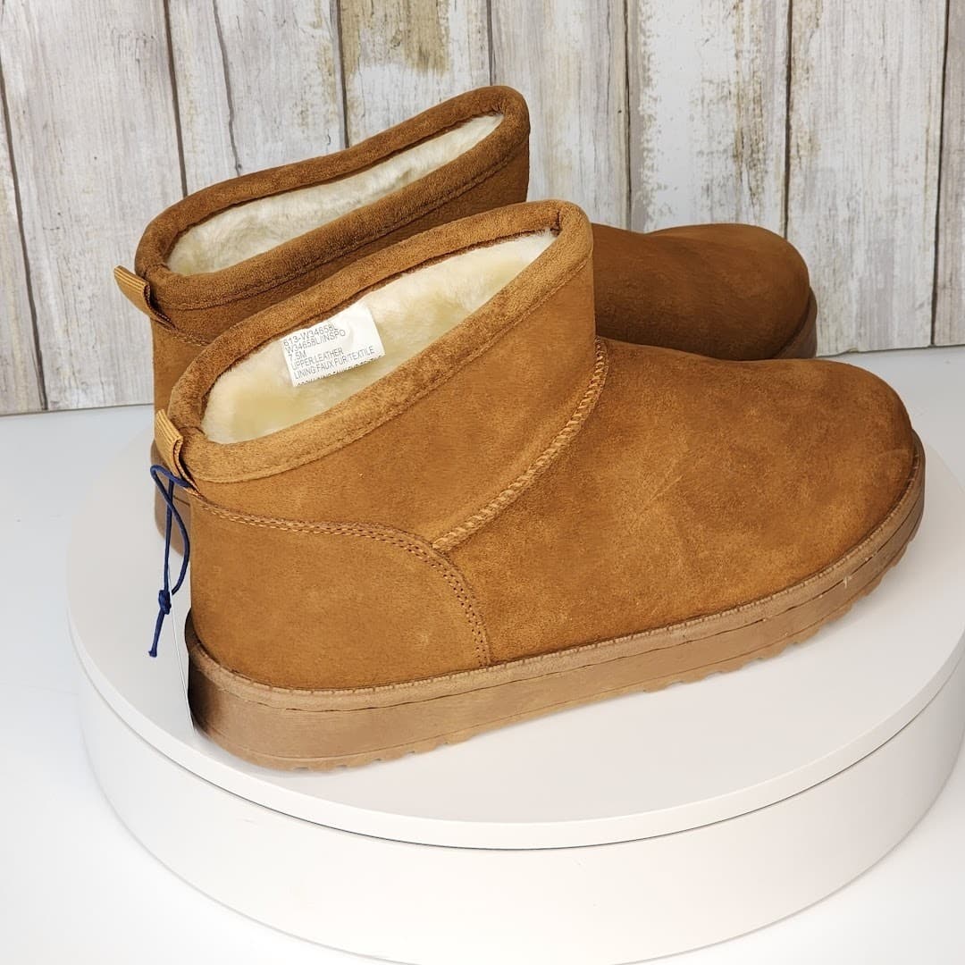 White Mountain Women's Inspo Booties - Size 7.5 - Whiskey Suede - Thumbnail 3