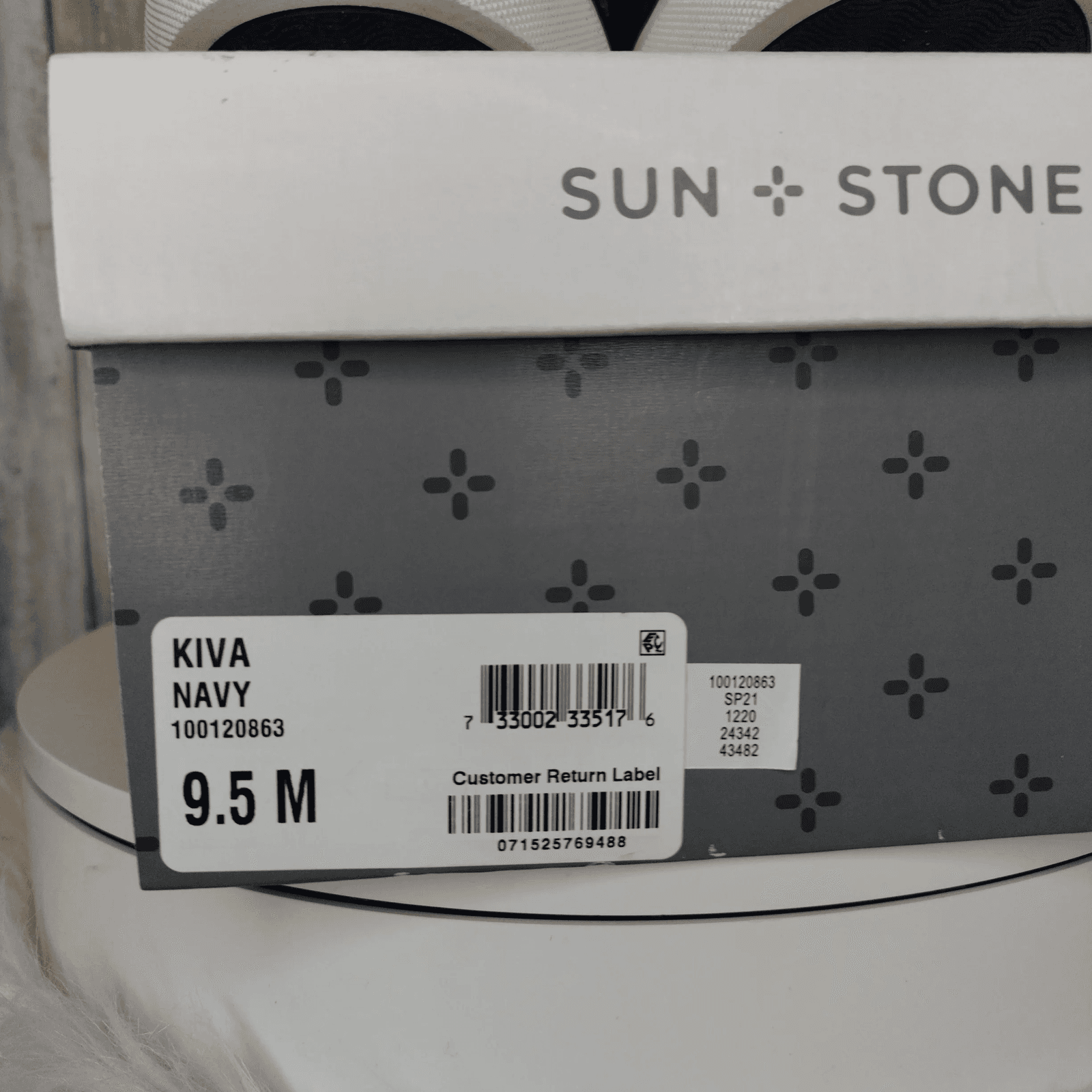 Sun Stone Mens Kiva Lace-Up Core Sneaker Navy 9.5 - Thumbnail 15