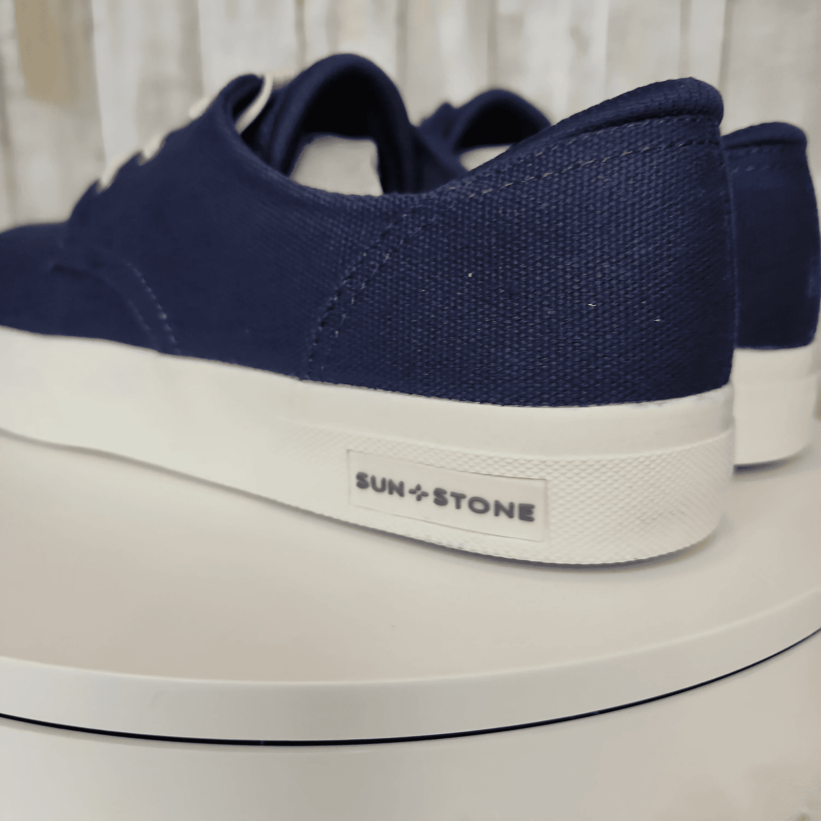Sun Stone Mens Kiva Lace-Up Core Sneaker Navy 9.5 - Thumbnail 13
