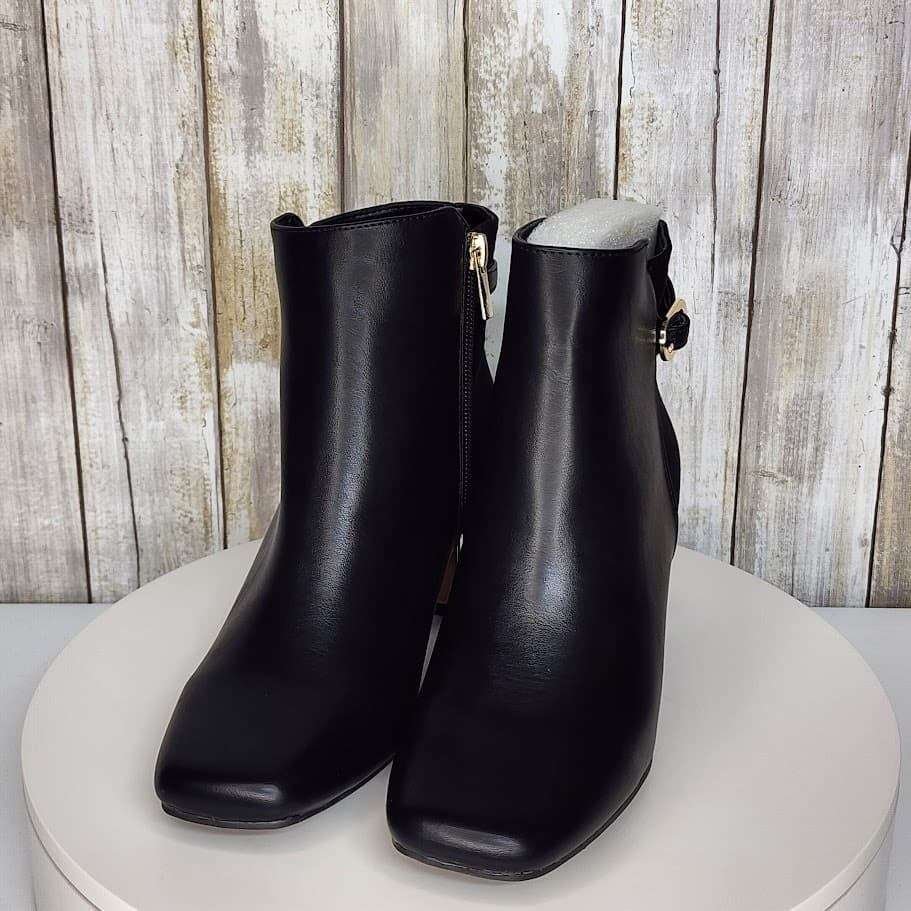 NEW - Jones New York Women's Durvin Block Heel Dress Booties - Size 6 M - Thumbnail 7