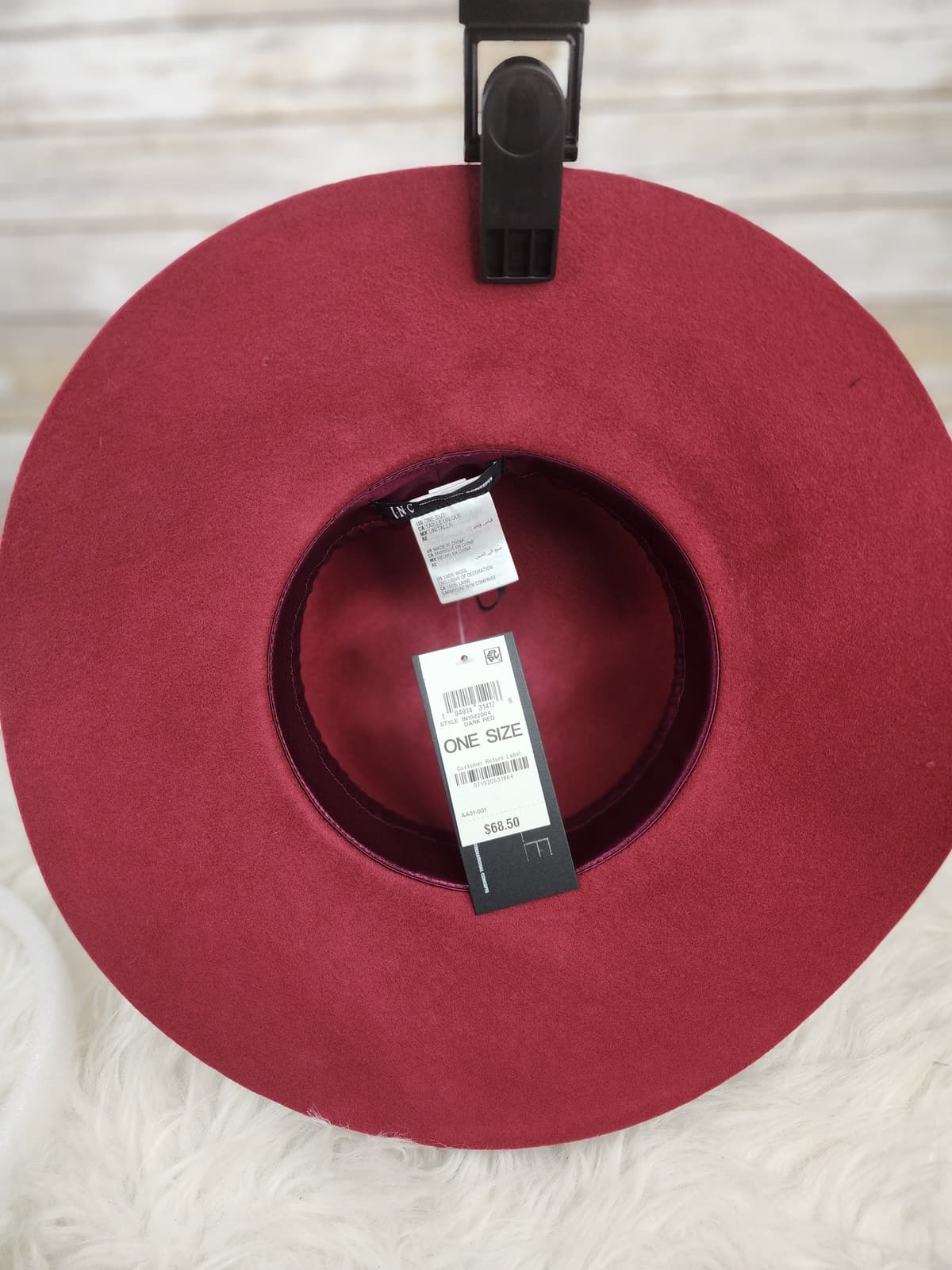 INC International Concepts Wool Felt Floppy Hat - Thumbnail 2
