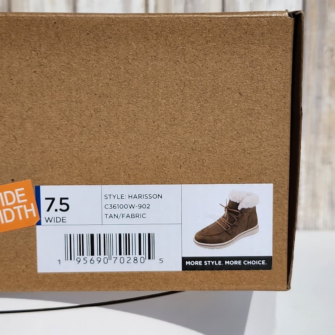NEW - Cliffs by White Mountain Women's Harrison Lace-Up Booties - Size 7.5 - Thumbnail 12