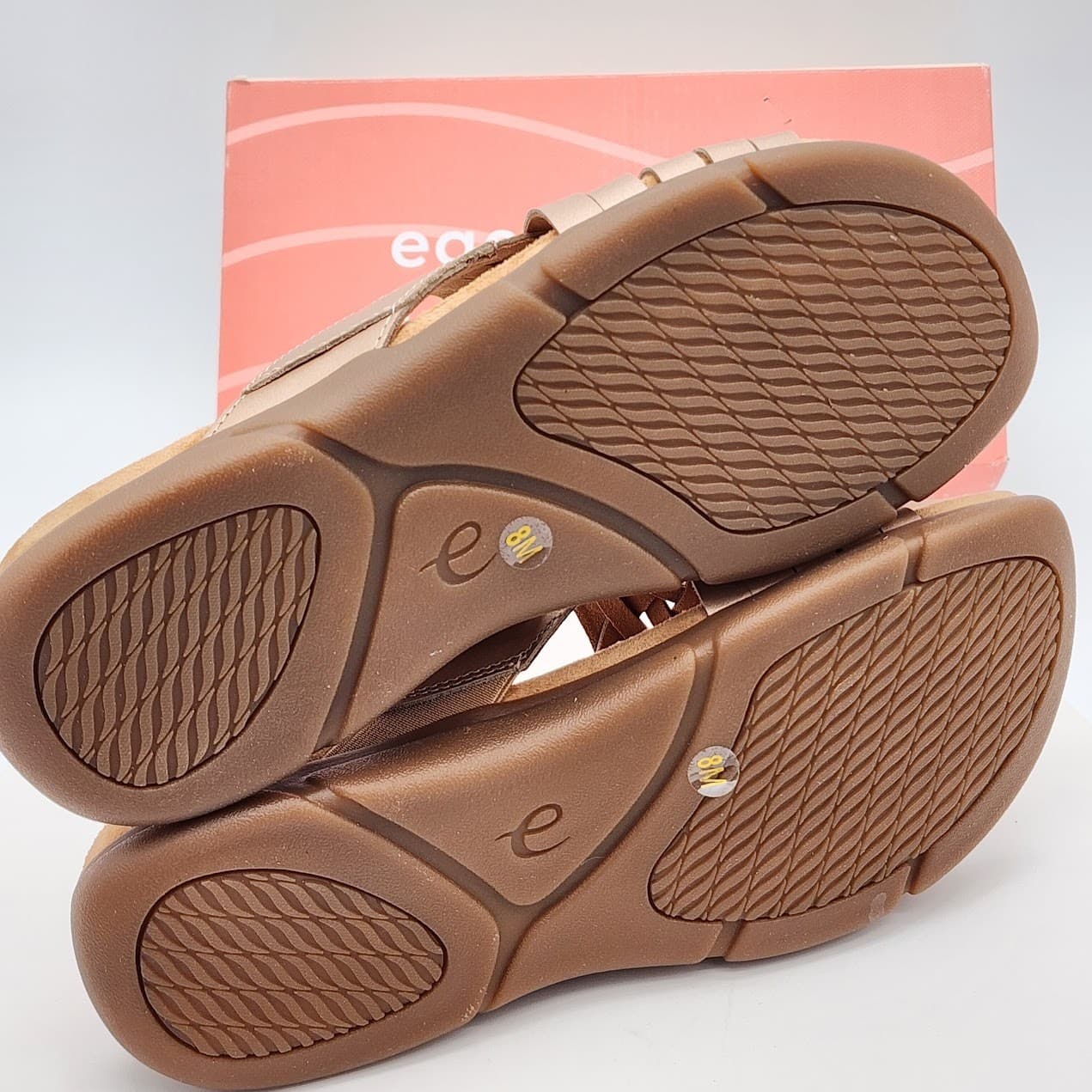 NEW Easy Spirit Meadow Bronze Metallic Slide Sandals Women'S Size 8 M Comfort - Thumbnail 8