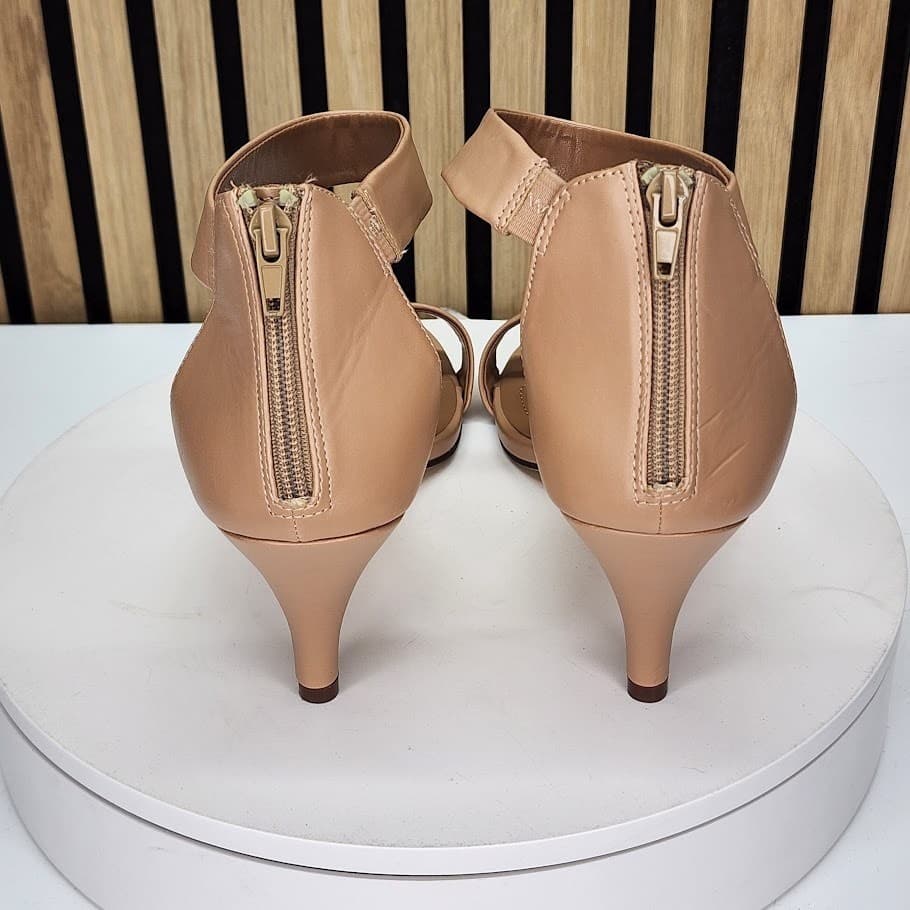 Style & Co Women’s Nude Ankle Strap Heeled Sandals – Size 12M - Thumbnail 4