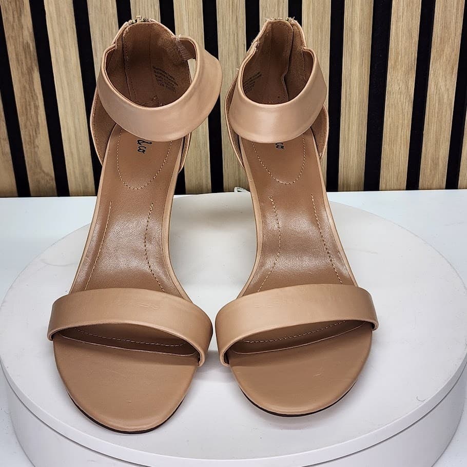 Style & Co Women’s Nude Ankle Strap Heeled Sandals – Size 12M - Thumbnail 7