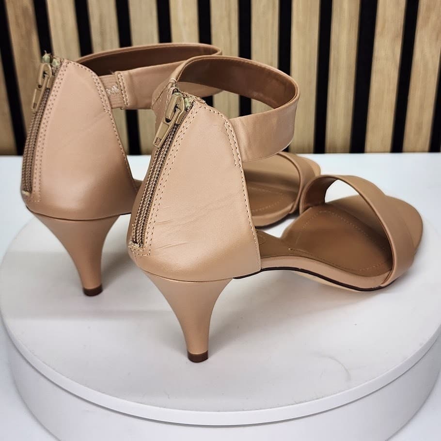 Style & Co Women’s Nude Ankle Strap Heeled Sandals – Size 12M - Thumbnail 3