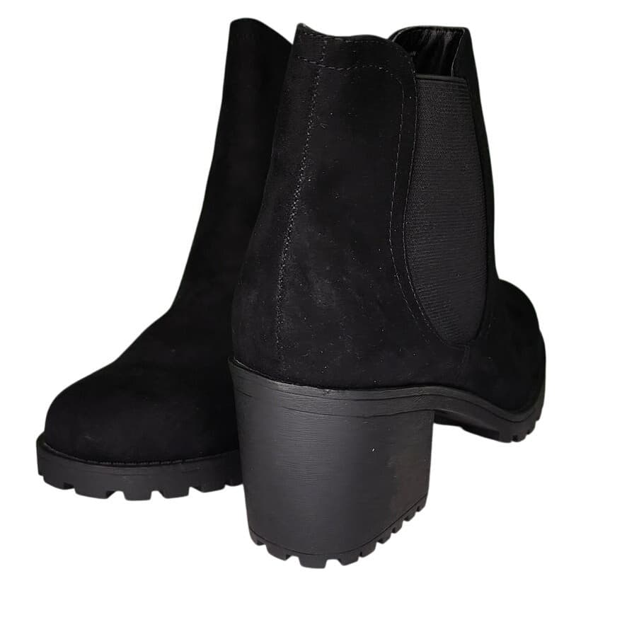 Sun + Stone Morghan Booties – Moto-Inspired Chelsea Boots - Size 10M - Thumbnail 7