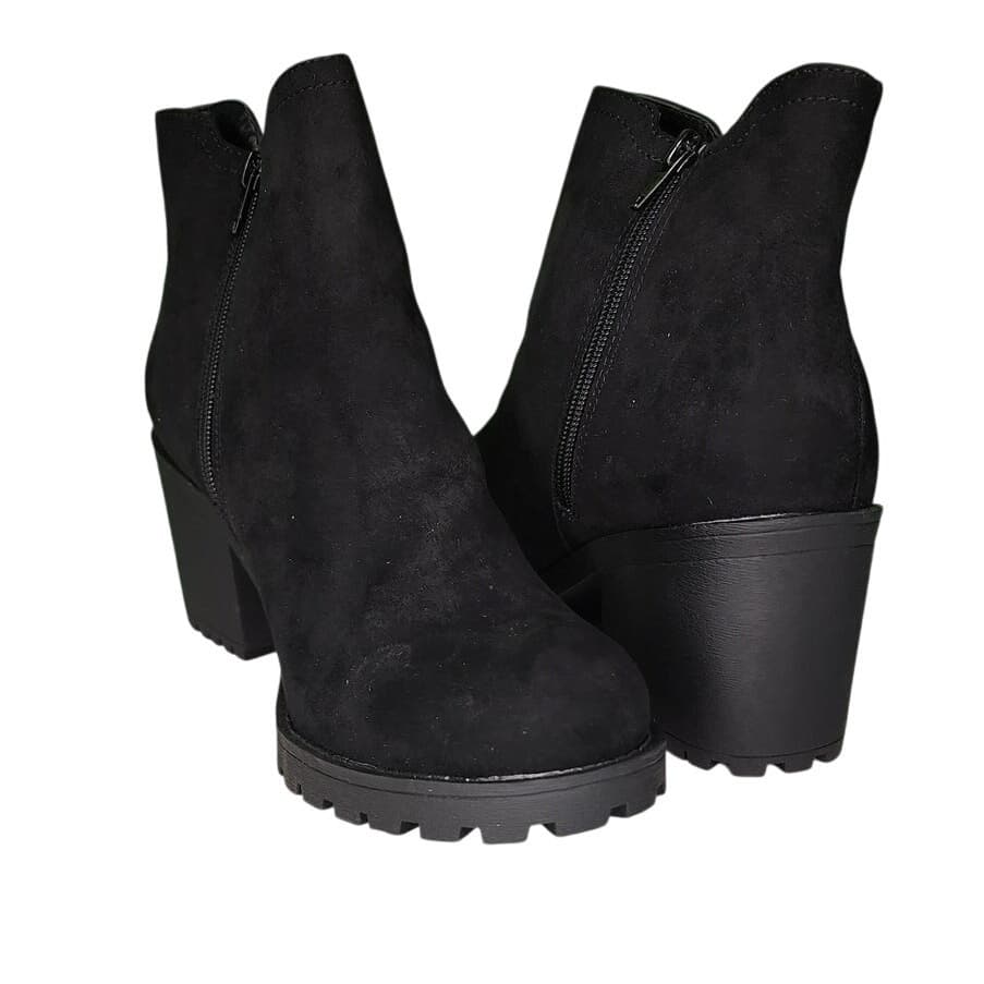 Sun + Stone Morghan Booties – Moto-Inspired Chelsea Boots - Size 10M - Thumbnail 6