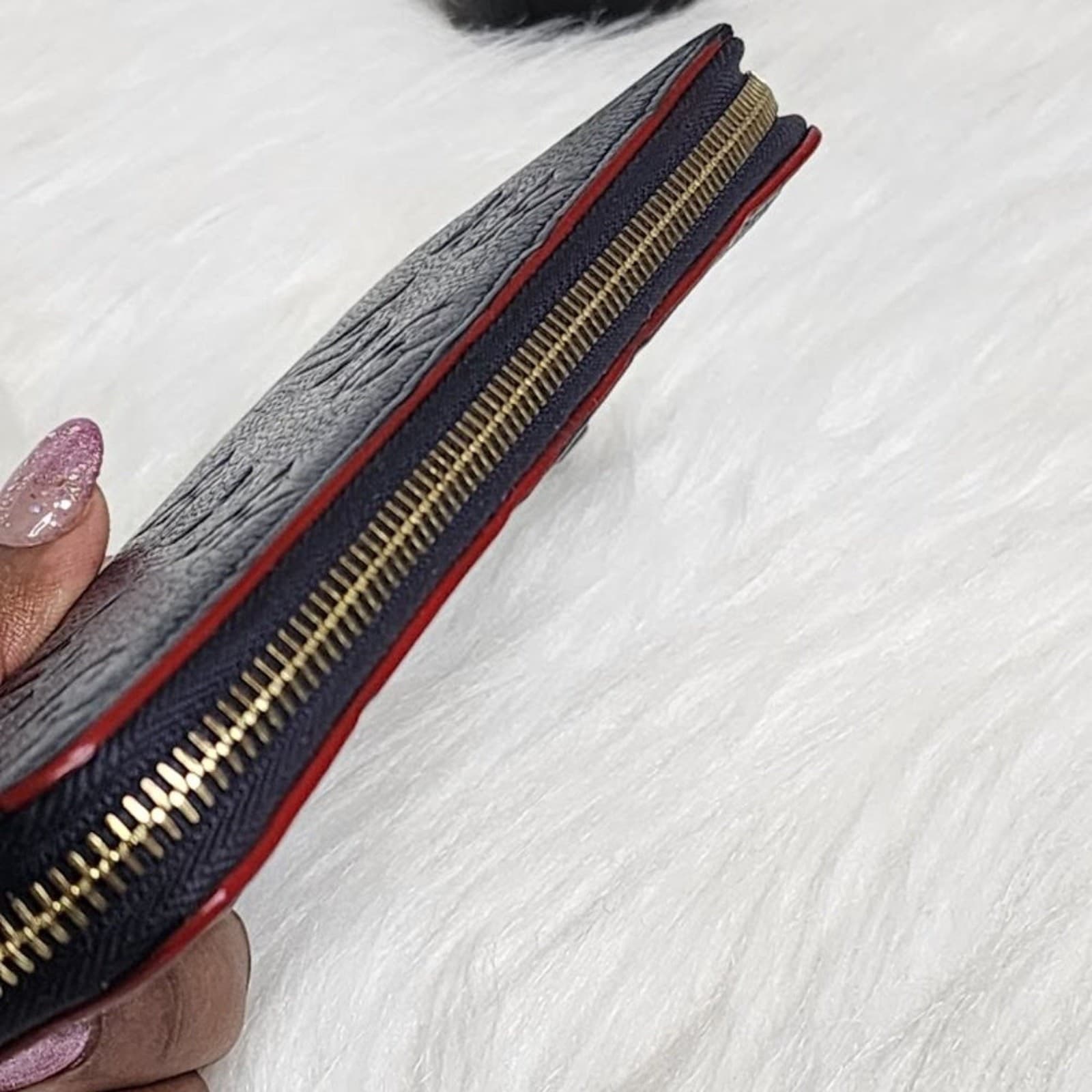 Louis Vuitton Monogram Empreinte Clemence Wallet – Authentic Luxury Wallet - Thumbnail 5