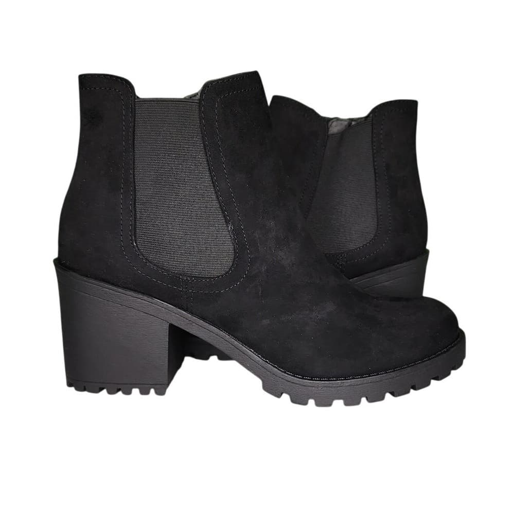 Sun + Stone Morghan Booties – Moto-Inspired Chelsea Boots - Size 8M - Thumbnail 11