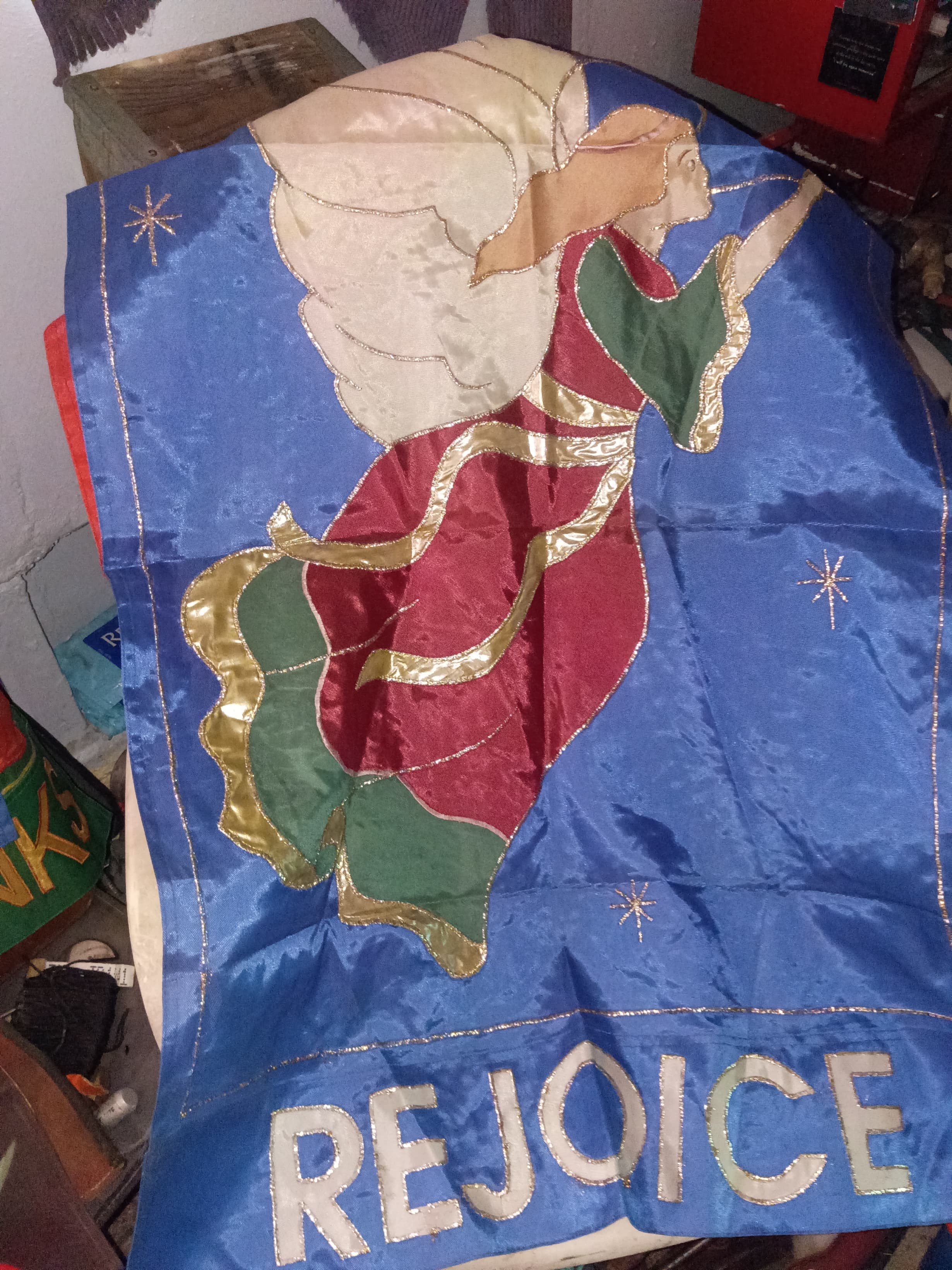 Decorative Holiday Banners with Shamrock and Angel Designs - Thumbnail 2