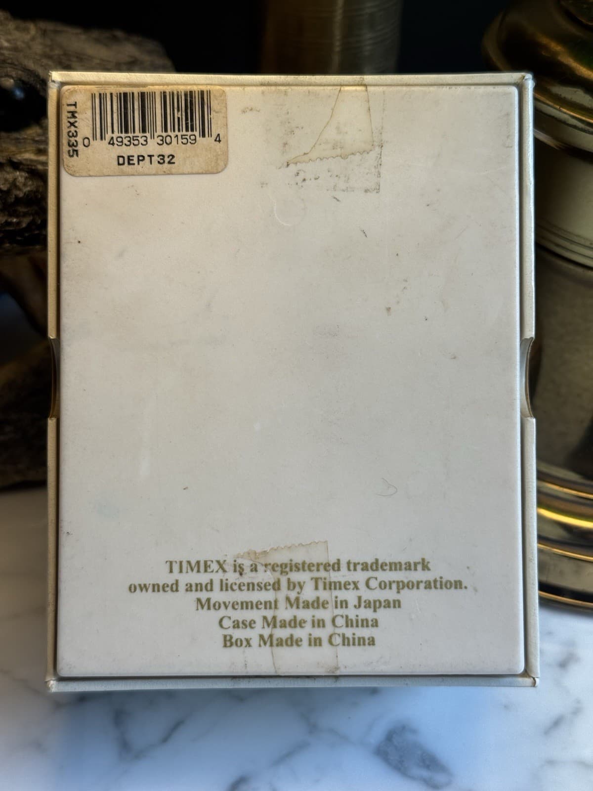 New Vintage Timex Collectible Mini Clock Motorcycle w/ Box Japan Quartz - Thumbnail 3