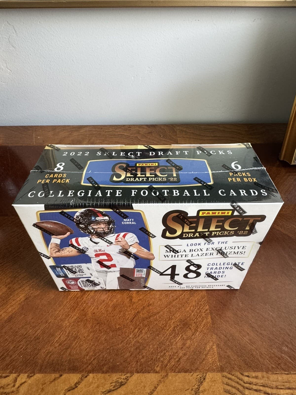 2022 Panini Select Draft Picks Football Mega Box 48 Cards White Lazer Prizms - Thumbnail 4