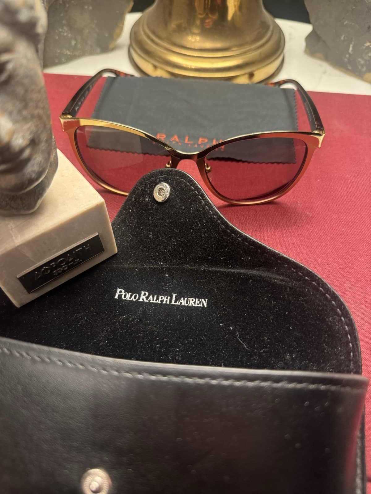 Ralph Lauren RA4118 3139T5 Polarized Tortoise Sunglasses/Case - Reader Magnified - Thumbnail 3