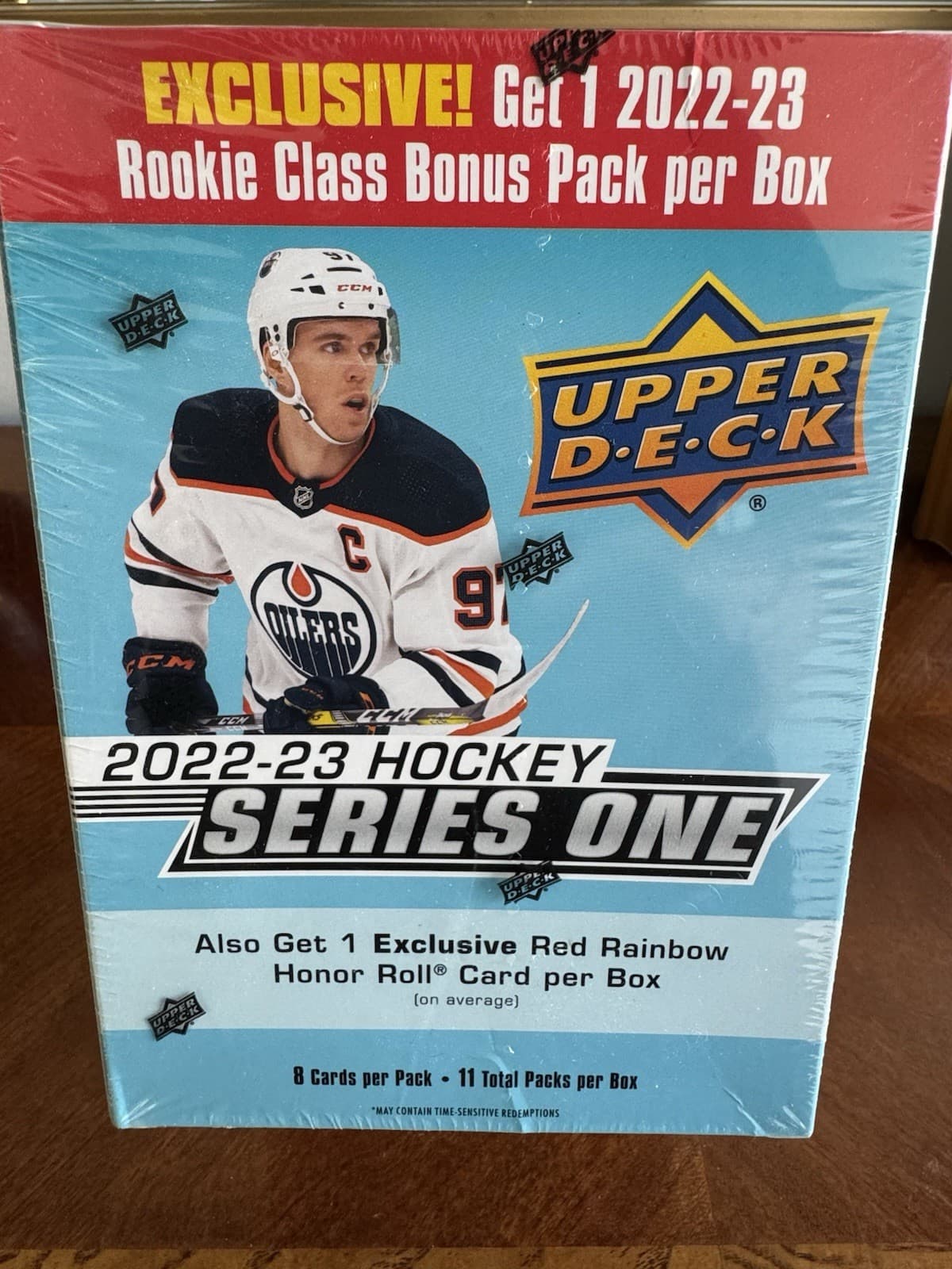 Upper Deck 2022-23 Hockey Series One 6 Packs Per Box 48 Cards-Lot of 2 NEW - Thumbnail 3