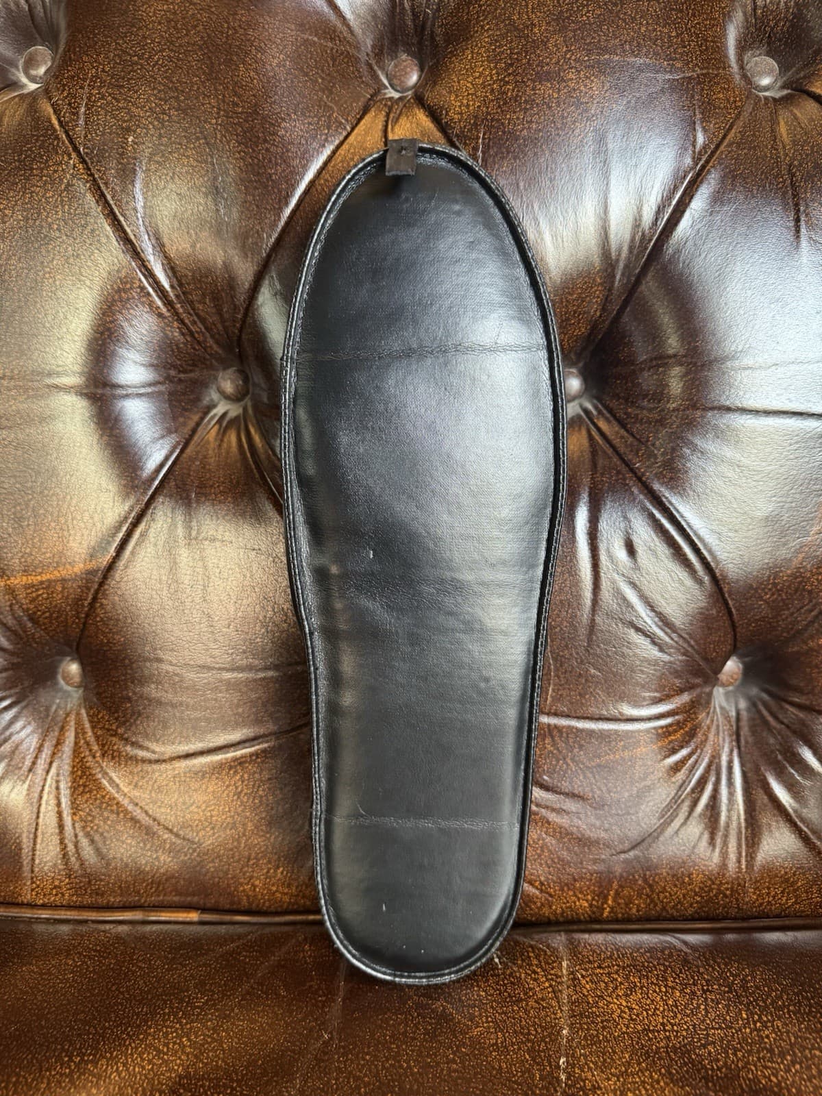 70's Vintage KINSMAN Travel Slippers Black Zip Case Men’s Lounge House Shoes Set - Thumbnail 6