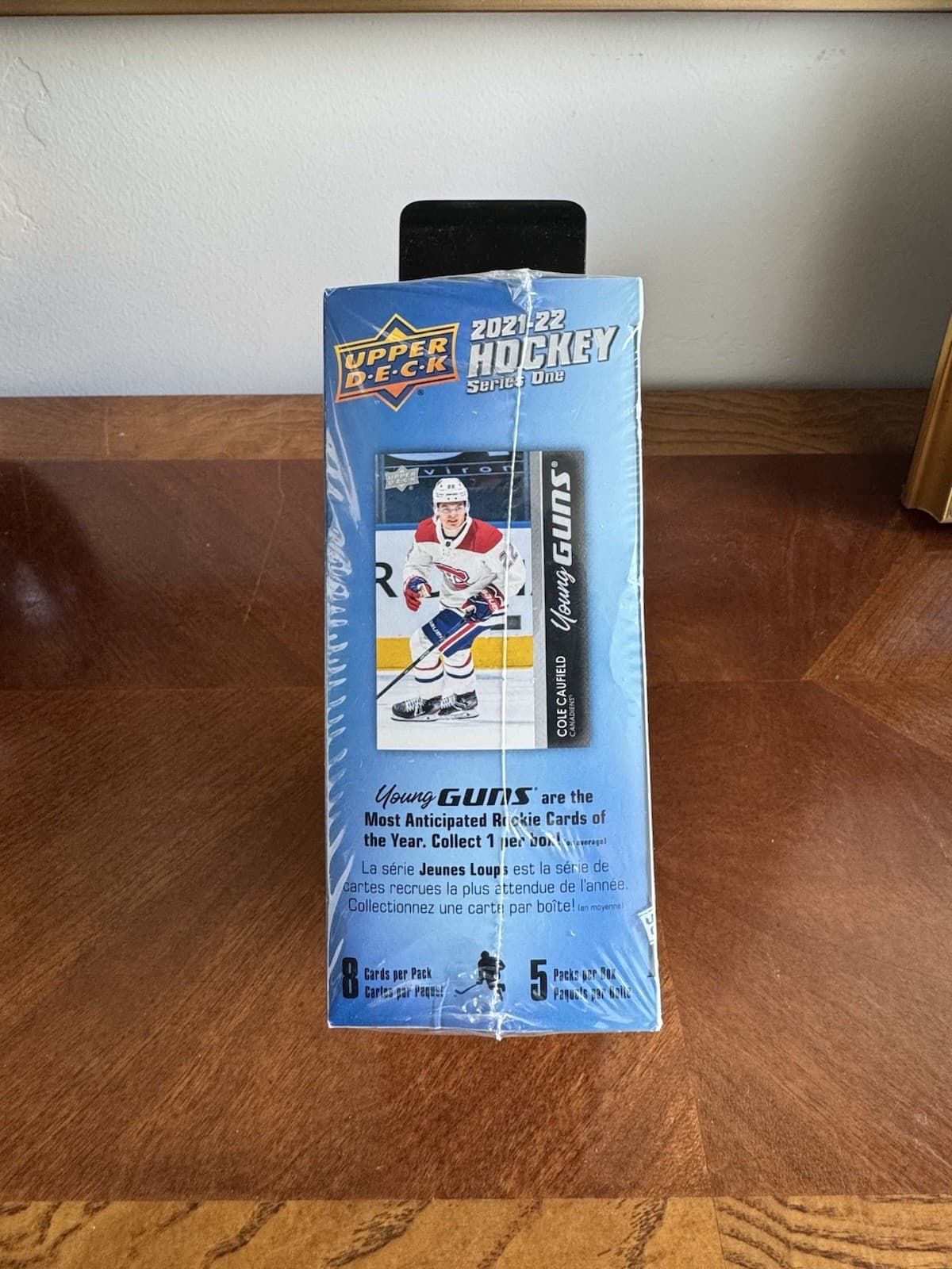 2021-22 UD Hockey Series One Exclusive Oversized Young Guns Insert Cole Caufield - Thumbnail 4