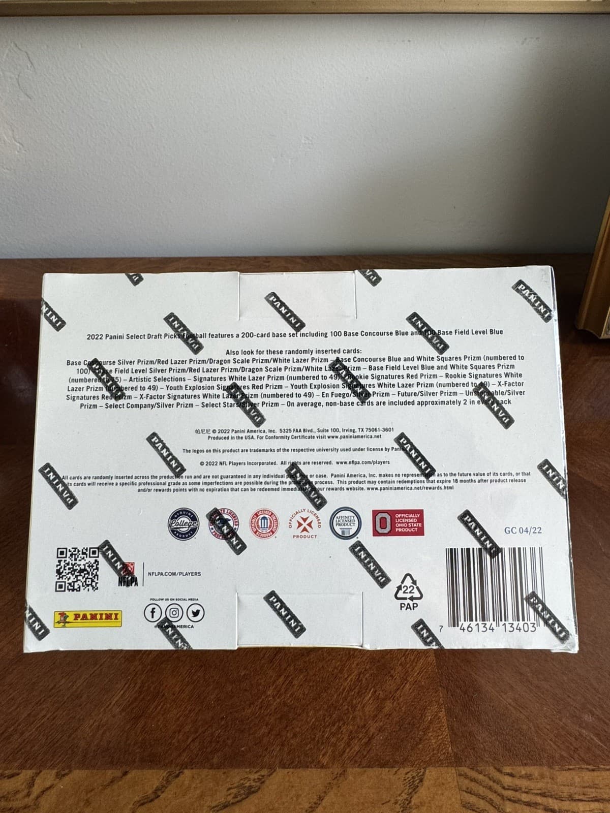2022 Panini Select Draft Picks Football Mega Box (White Lazer Prizms) FREE SHIP - Thumbnail 4
