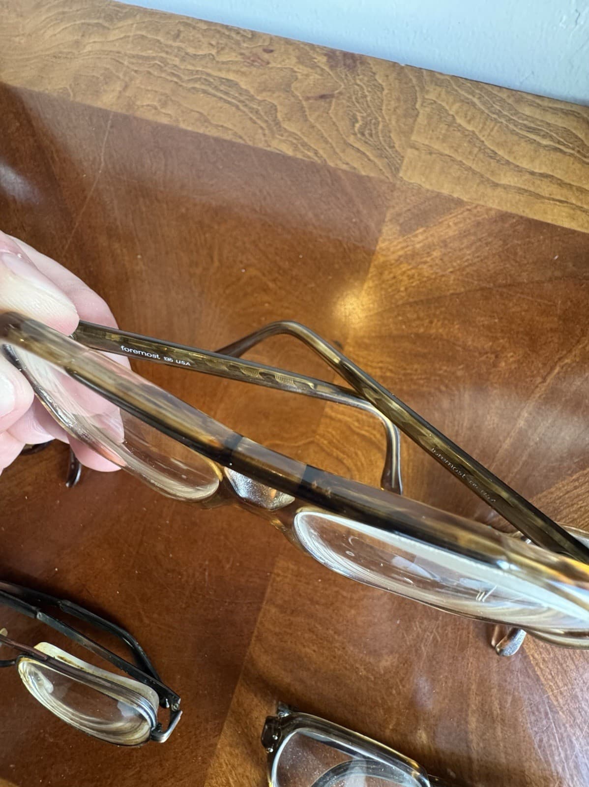 VTG Eyeglasses Frame Lot x5 American Optical 12K Gold Filled Retro 50s Eyewear - Thumbnail 3