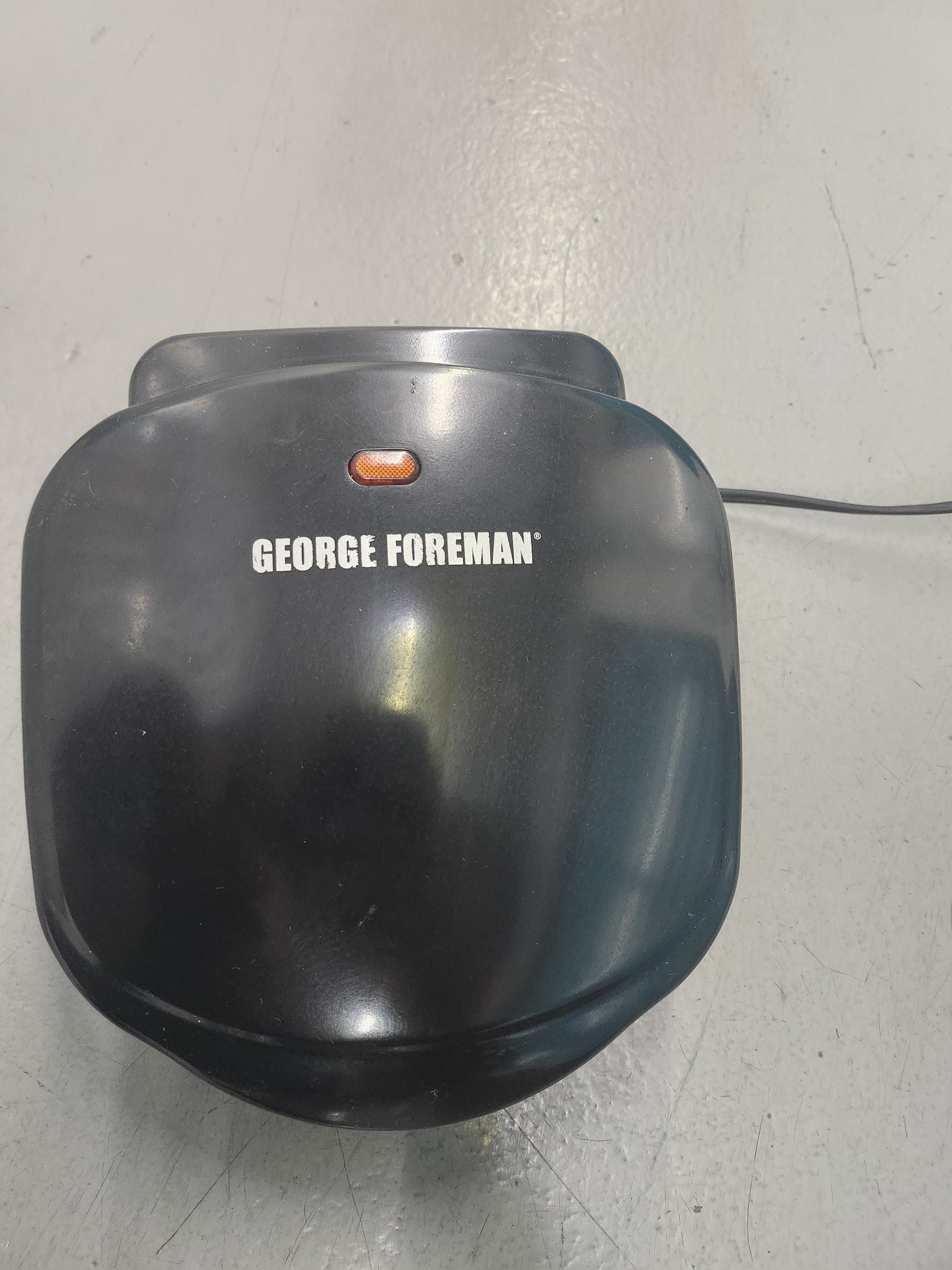 George Foreman Electric Grill Compact Black 6x8