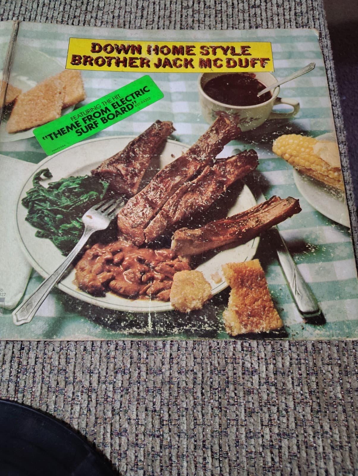 Brother Jack McDuff - Down Home Style (LP, Album, Gat) - Thumbnail 2