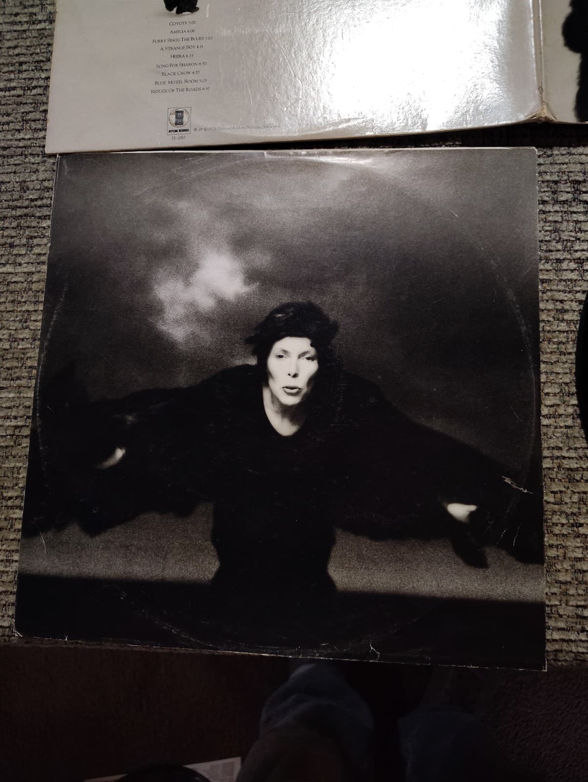 Joni Mitchell - Hejira (1976) 1st Asylum Records 7E-1087 Vinyl LP - Thumbnail 5
