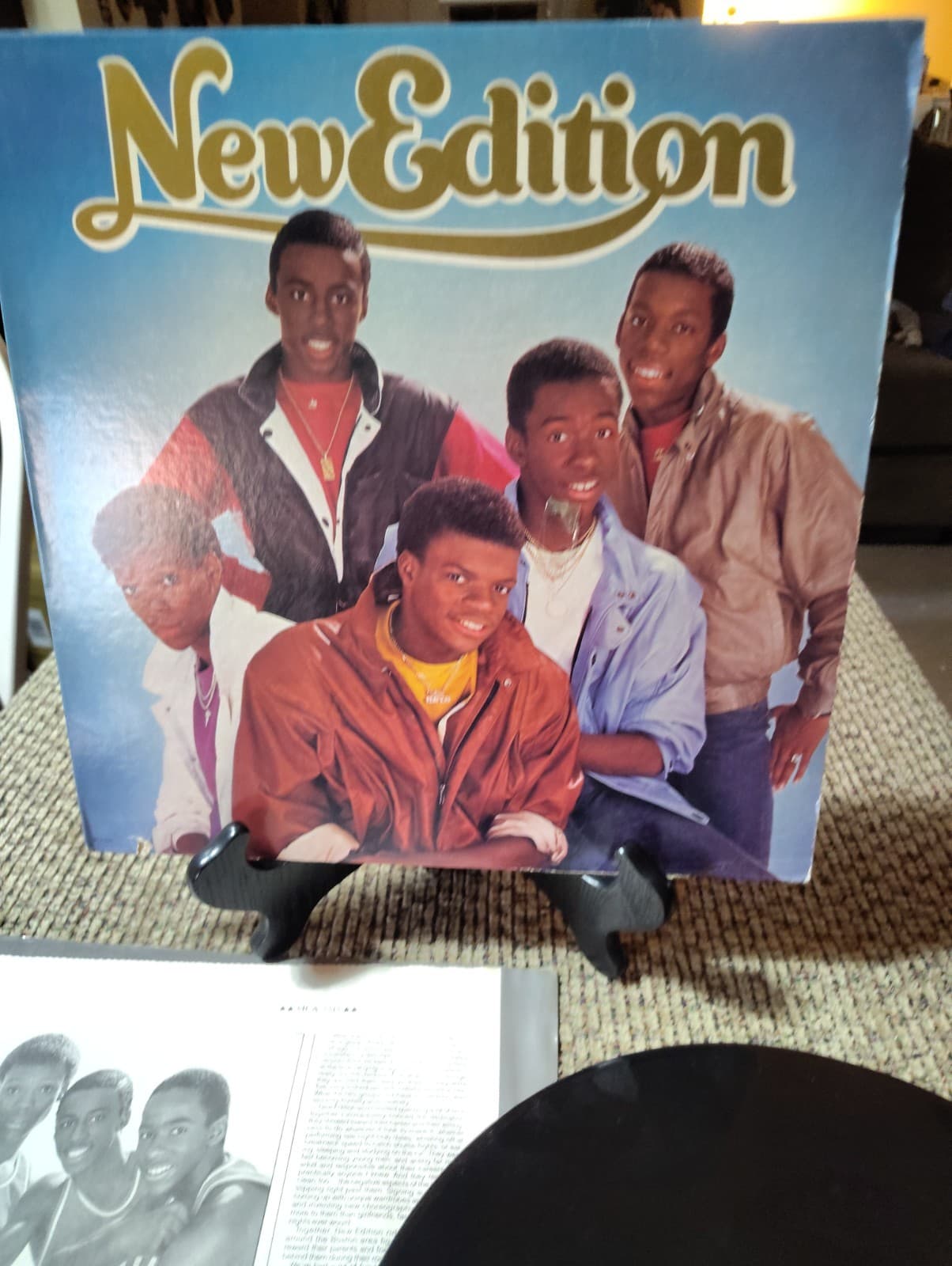 NEW EDITION Self Titled MCA Dash 4127-fds 9 First Pressing Near Mint - Thumbnail 2