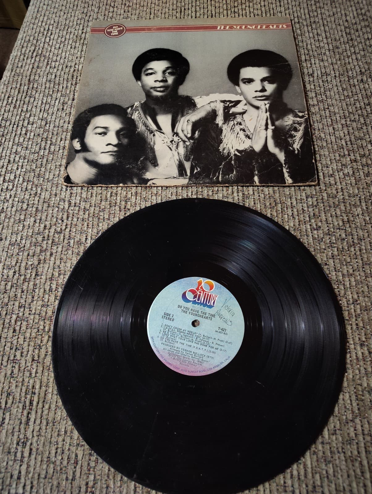 The Younghearts – Do You Have The Time LP (1973) 20th Century - M-427. VG+/VG