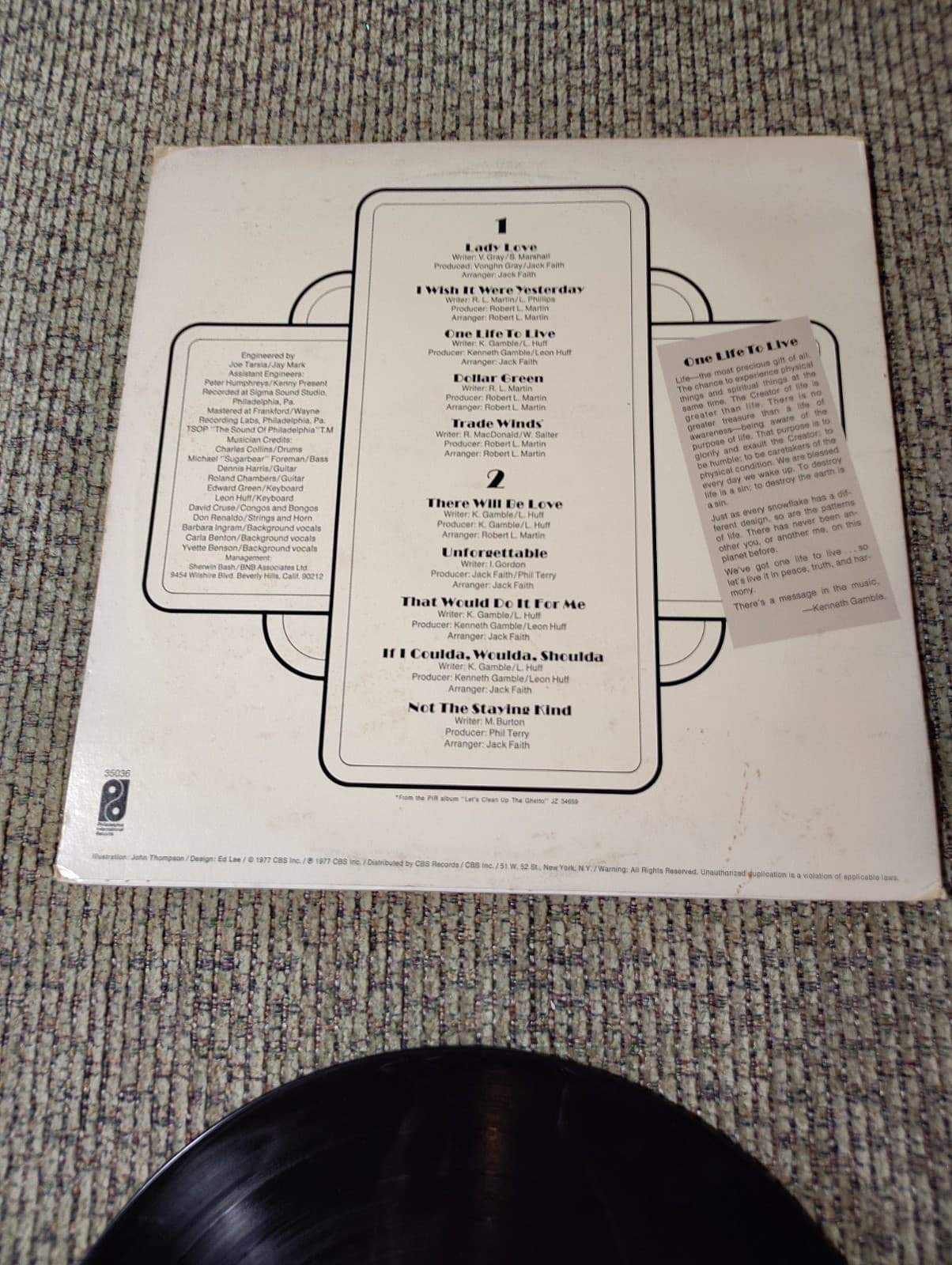 Lou Rawls: When You Hear Lou, You've Heard It All Vinyl LP Promo Like new! - Thumbnail 3