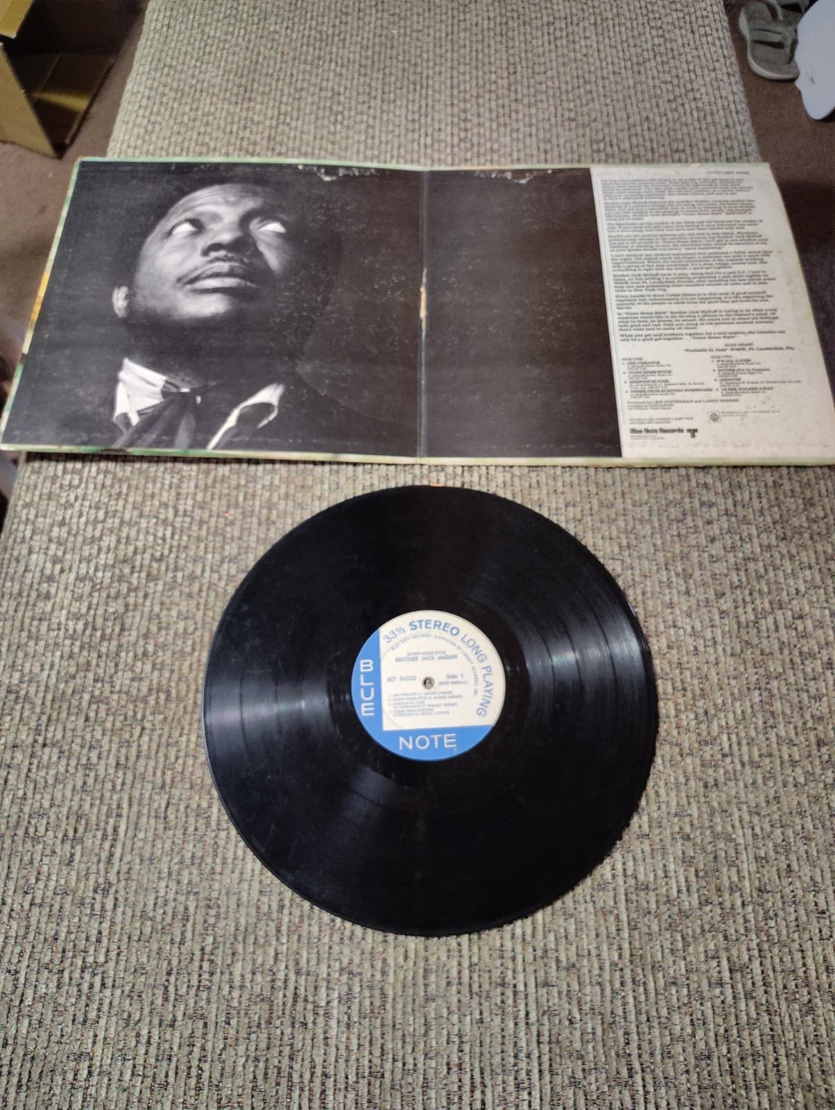 Brother Jack McDuff - Down Home Style (LP, Album, Gat) - Thumbnail 5