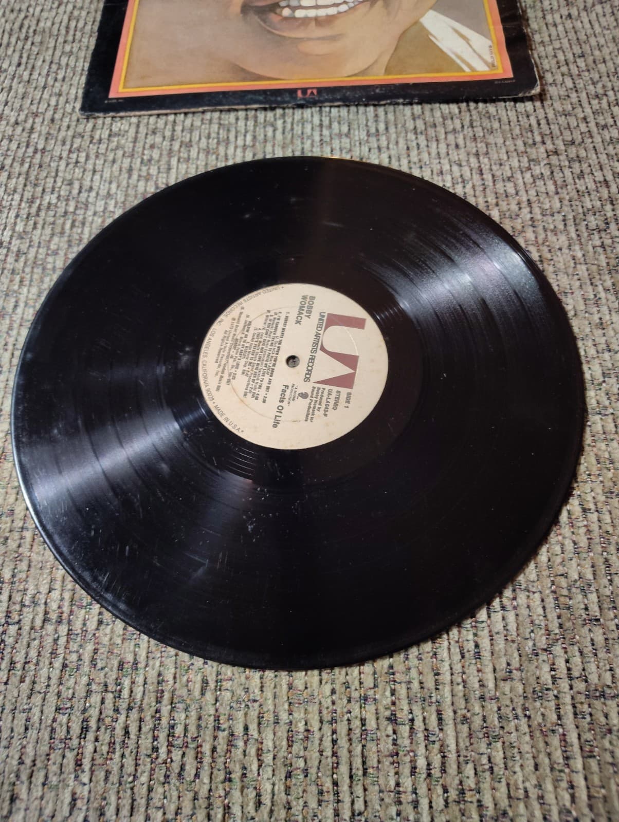 Bobby Womack Facts of Life LP United Artists VINYL - Thumbnail 3