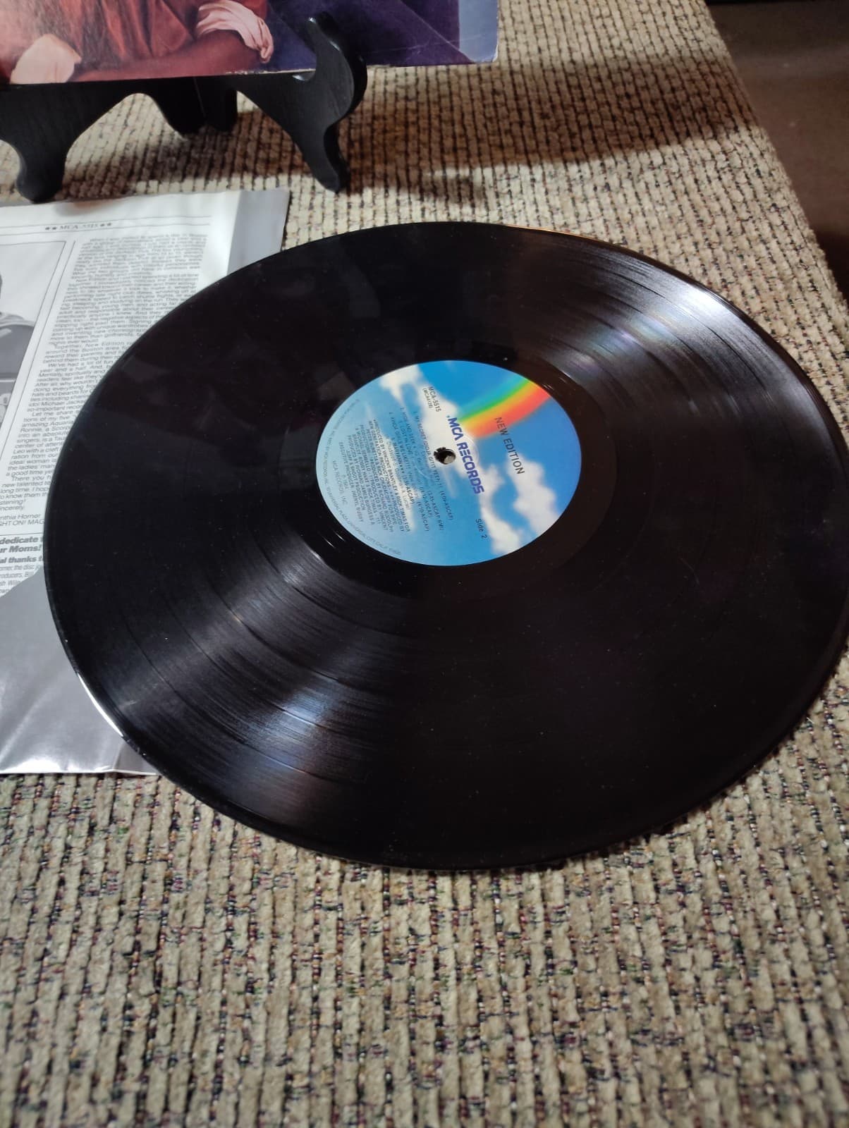 NEW EDITION Self Titled MCA Dash 4127-fds 9 First Pressing Near Mint - Thumbnail 4