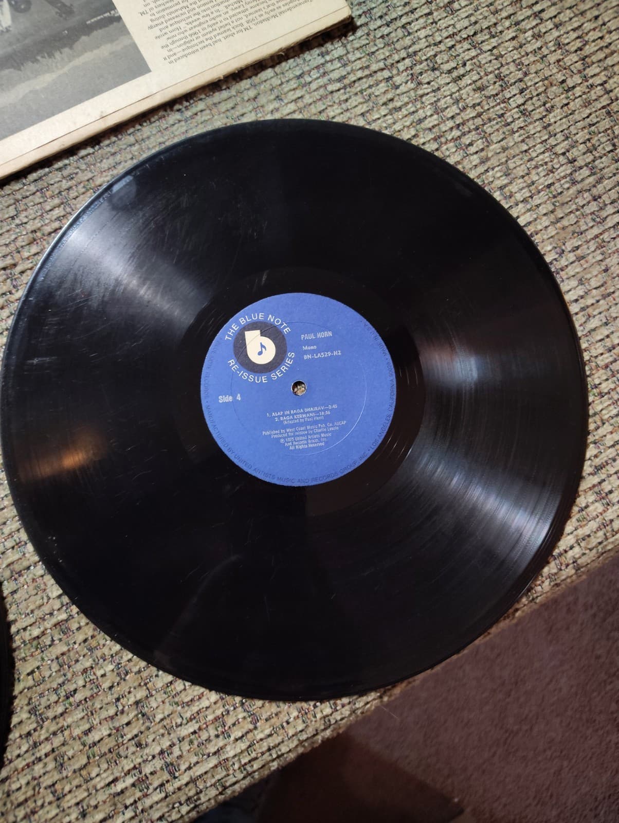 Paul Horn In India 2 LPs Blue Note Gatefold Close To NM Vinyl - Thumbnail 6