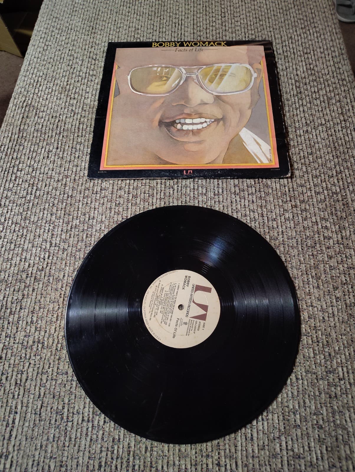 Bobby Womack Facts of Life LP United Artists VINYL