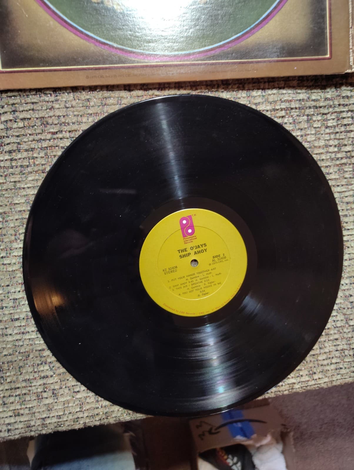 O'Jays – Ship Ahoy LP KZ 32408 1973 US PIR Gatefold VG+ For the Love of Money - Thumbnail 5