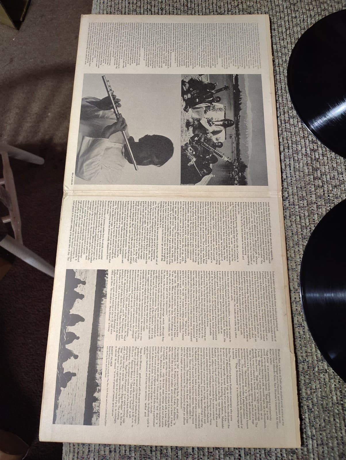 Paul Horn In India 2 LPs Blue Note Gatefold Close To NM Vinyl - Thumbnail 5