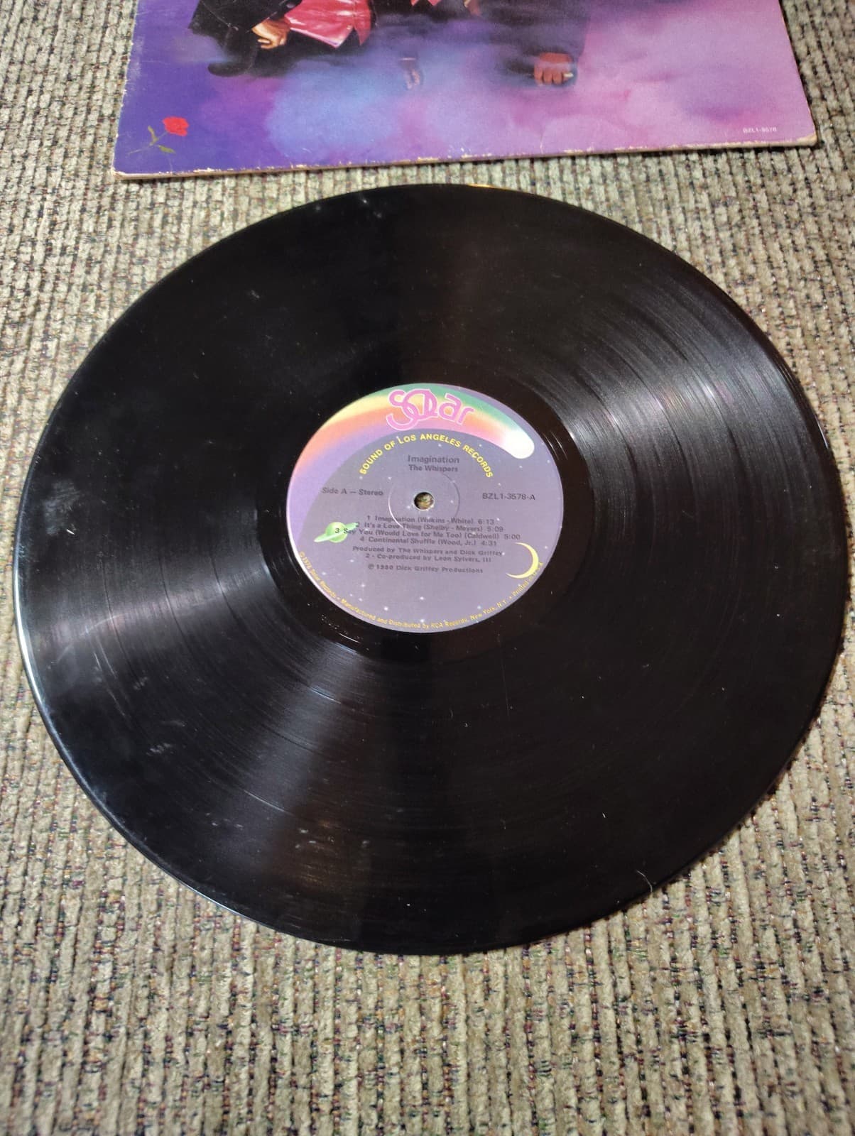 The Whispers Imagination Vinyl (Original 1st Prints) Solar Vintage - Thumbnail 4