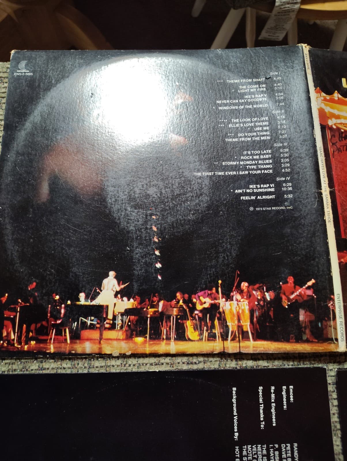 Isaac Hayes – Live At The Sahara Tahoe - 1973 - Enterprise ENS-2-5005 2xLP VG+ - Thumbnail 5