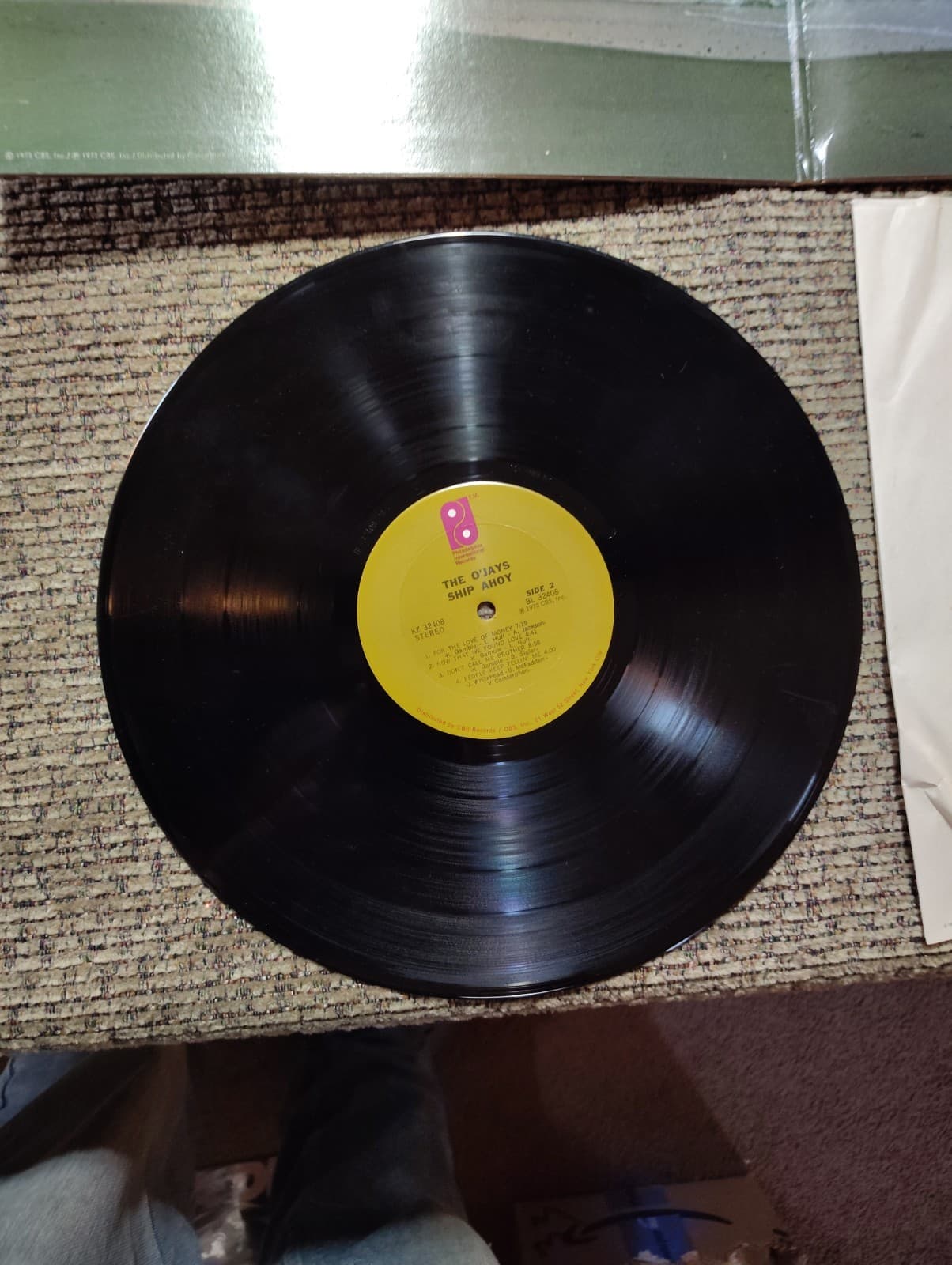 O'Jays – Ship Ahoy LP KZ 32408 1973 US PIR Gatefold VG+ For the Love of Money - Thumbnail 10