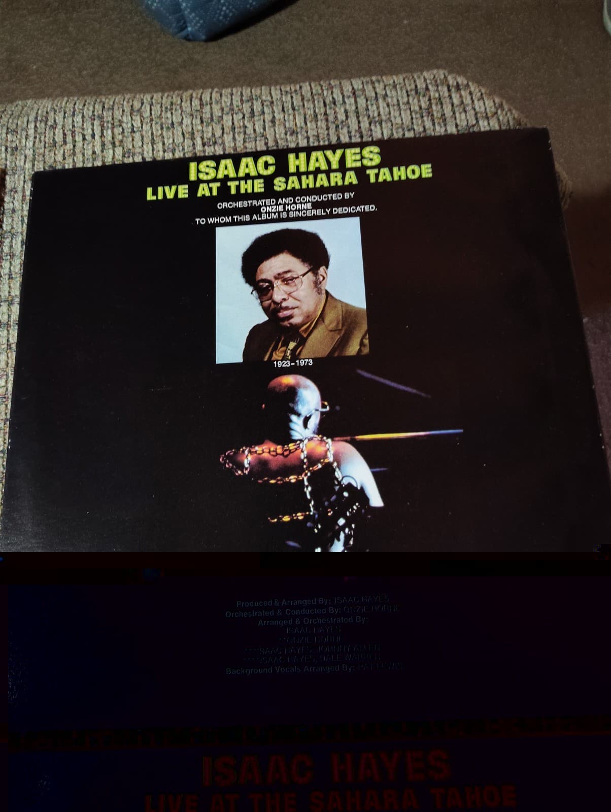 Isaac Hayes – Live At The Sahara Tahoe - 1973 - Enterprise ENS-2-5005 2xLP VG+ - Thumbnail 3