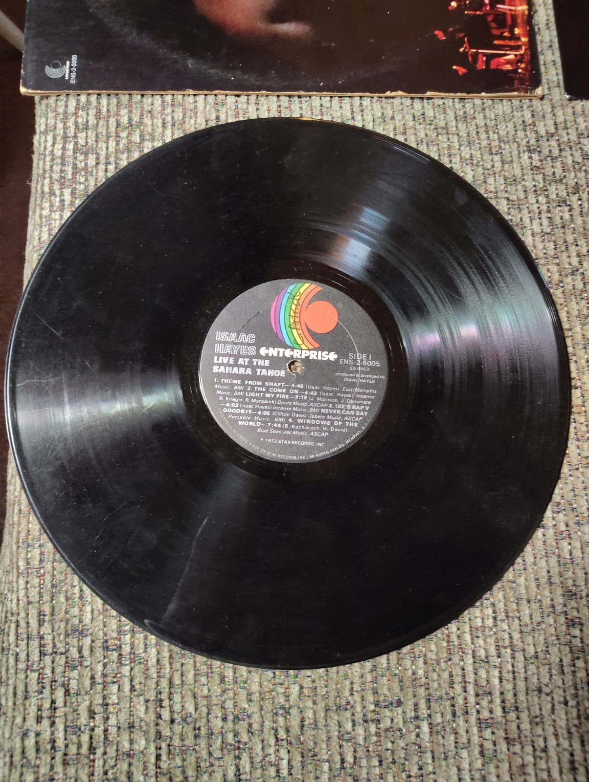 Isaac Hayes – Live At The Sahara Tahoe - 1973 - Enterprise ENS-2-5005 2xLP VG+ - Thumbnail 6