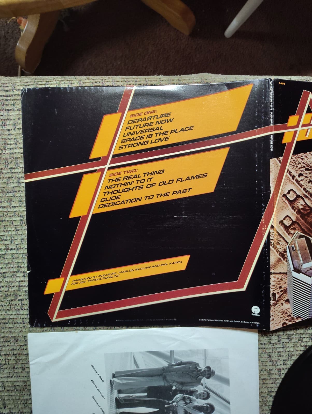 Pleasure - Future Now (LP, Vinyl, Gatefold) 1979 Fantasy Funk Soul VG+/VG - Thumbnail 4