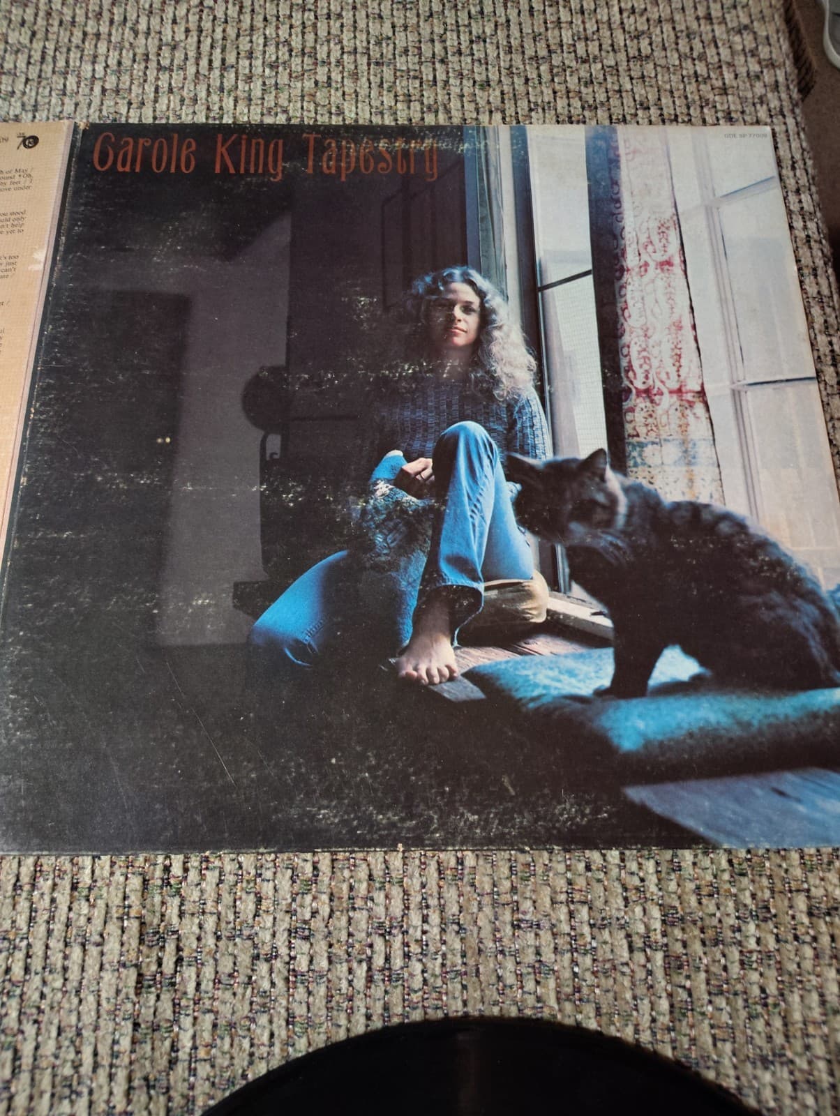Carole King Tapestry Vinyl LP Record Album - Thumbnail 2