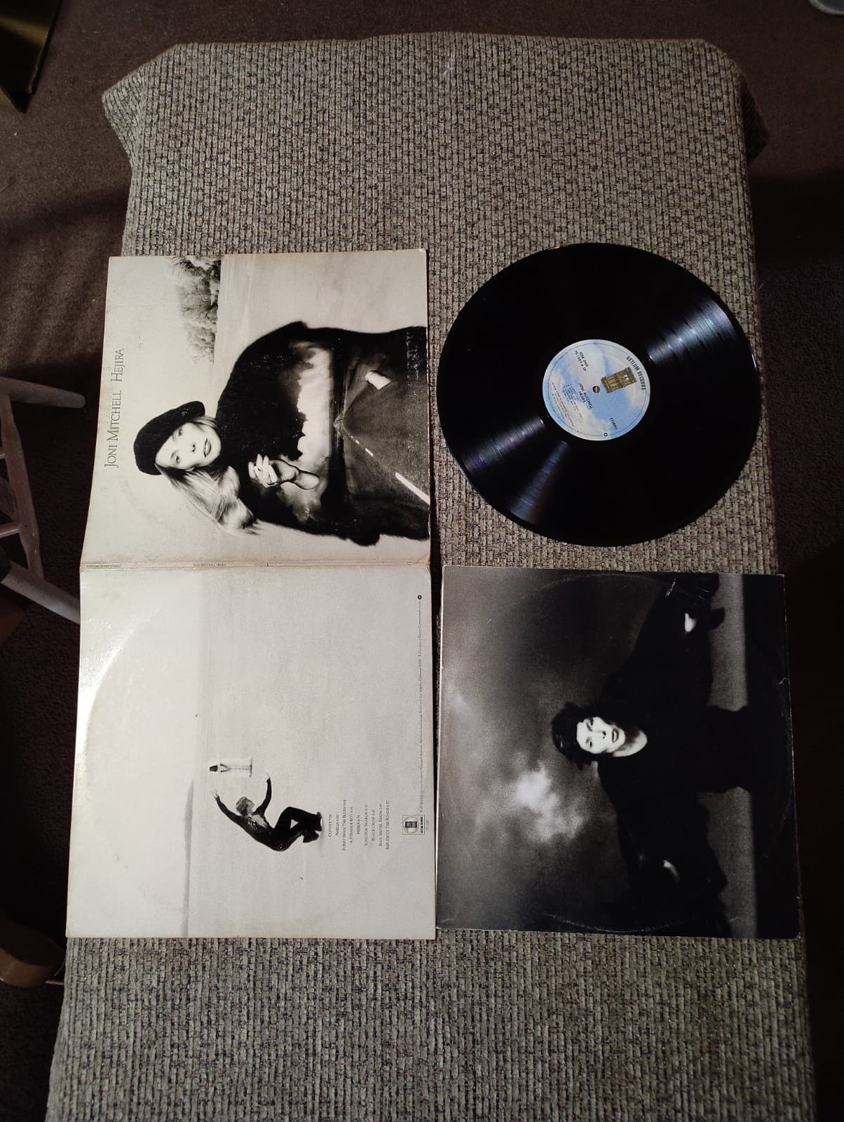 Joni Mitchell - Hejira (1976) 1st Asylum Records 7E-1087 Vinyl LP